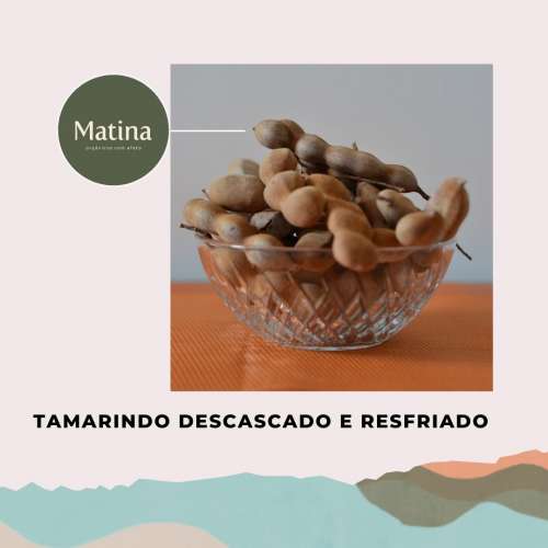 Tamarindo orgânico descascado